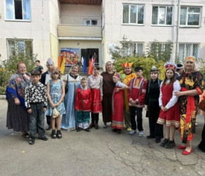 Осенины в Саянске: ВОРДИ в гостях у коррекционной школы